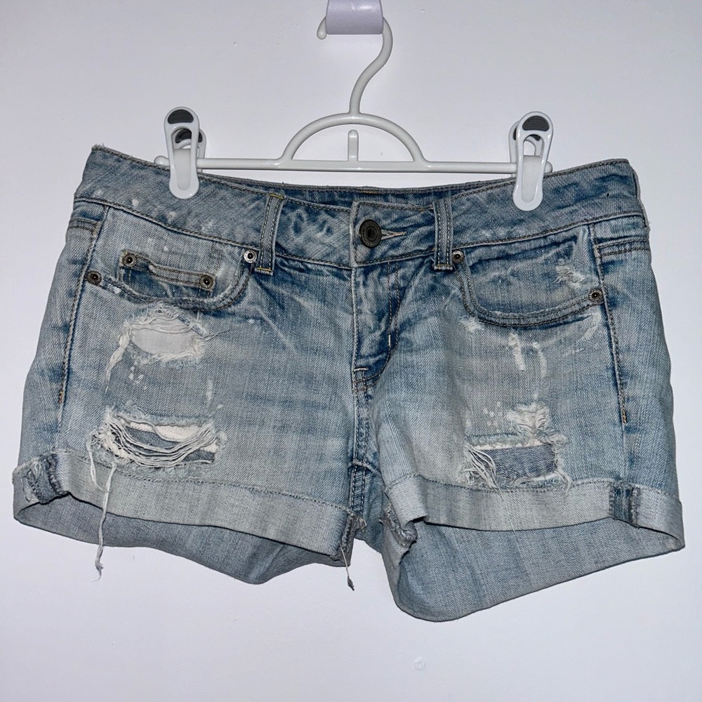 American Eagle Outfitters Distressed Jean Shorts
